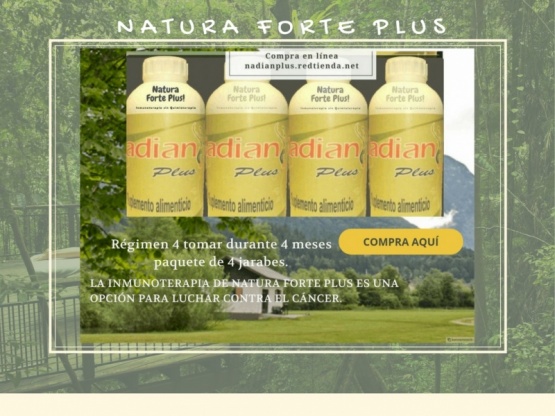 Lo bueno te hace bien Natura Forte Plus! 